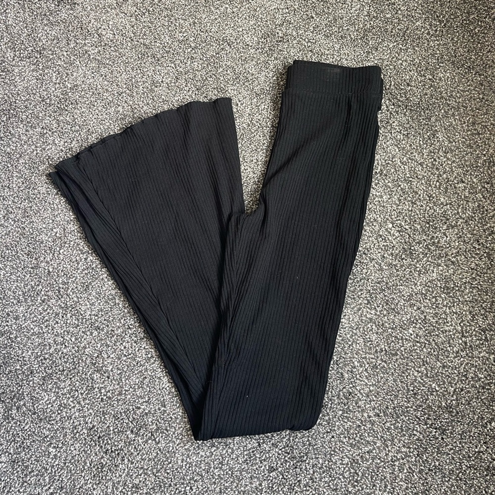 Asos Flare Ribbed Pant